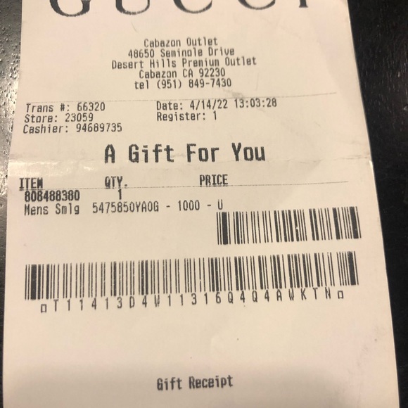 GUCCI Black Men’ Logo Detail Wallet - Picture 5 of 5